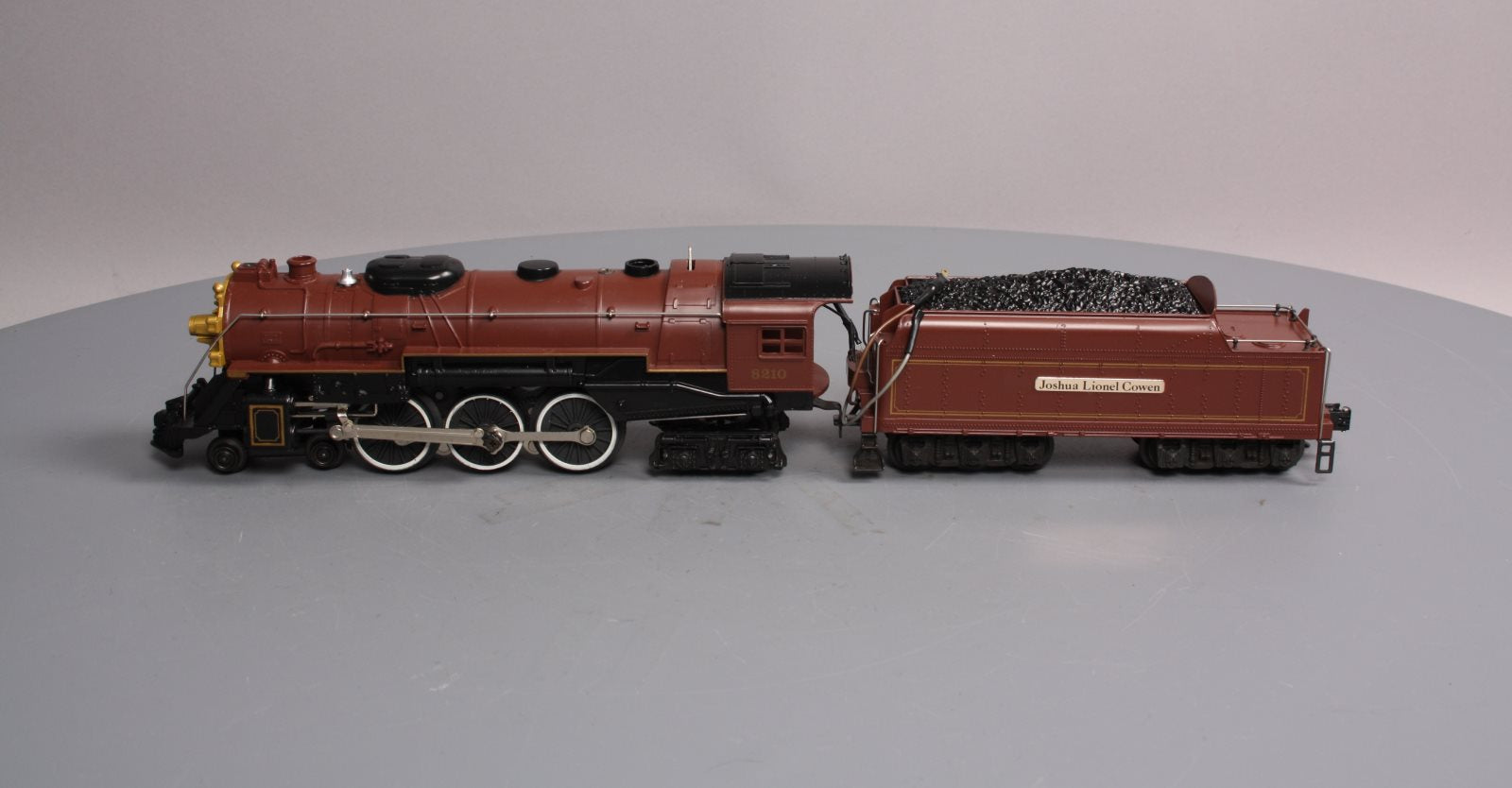 Lionel 6-8210 O Gauge Joshua Lionel Cowen 4-6-4 Hudson Steam Loco & Tender #8210 LN