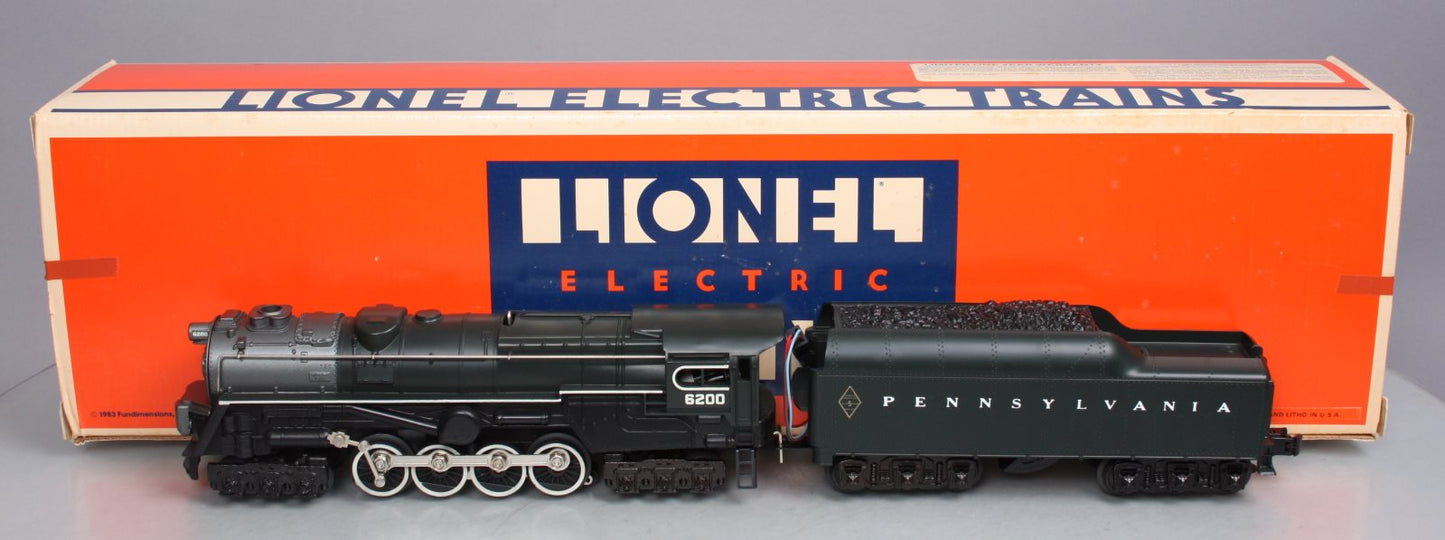 Lionel 6-8404 O Gauge PRR 6-8-6 S-2 Turbine Steam Locomotive & Tender #6200 LN/Box