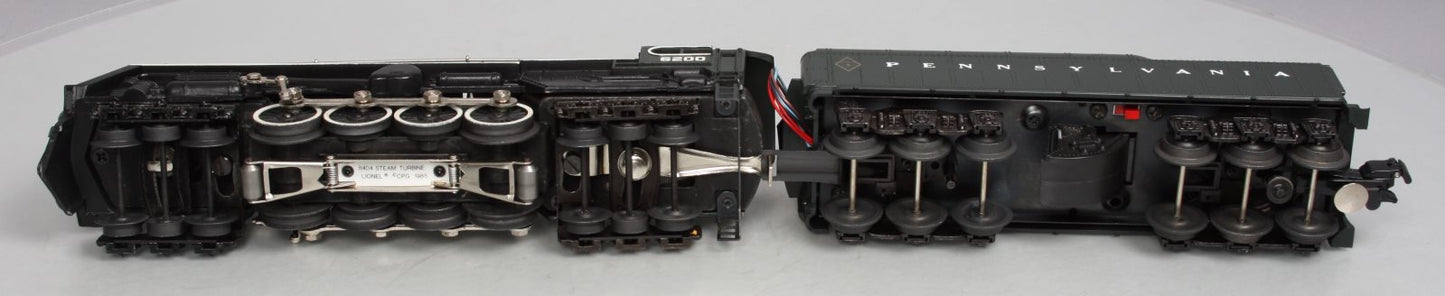 Lionel 6-8404 O Gauge PRR 6-8-6 S-2 Turbine Steam Locomotive & Tender #6200 EX/Box