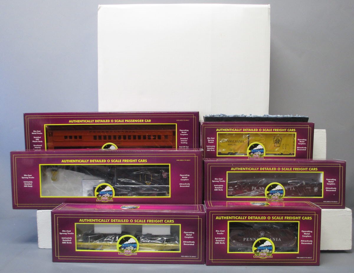 MTH 20-90005 O Pennsylvania Premier Freight Car Set (Set of 6) NIB
