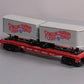 Lionel K-Line 6-21472 Ringling Bros Flatcar #80716 with 2 Trailers LN/Box