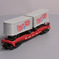 Lionel K-Line 6-21472 Ringling Bros Flatcar #80716 with 2 Trailers LN/Box