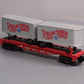 Lionel K-Line 6-21472 Ringling Bros Flatcar #80716 with 2 Trailers LN/Box