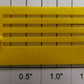 Lionel 6356-12 Yellow Lower Level Stock Car Door