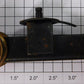 American Flyer XA11596B S Scale Diesel Dummy Truck Chassis Assembly
