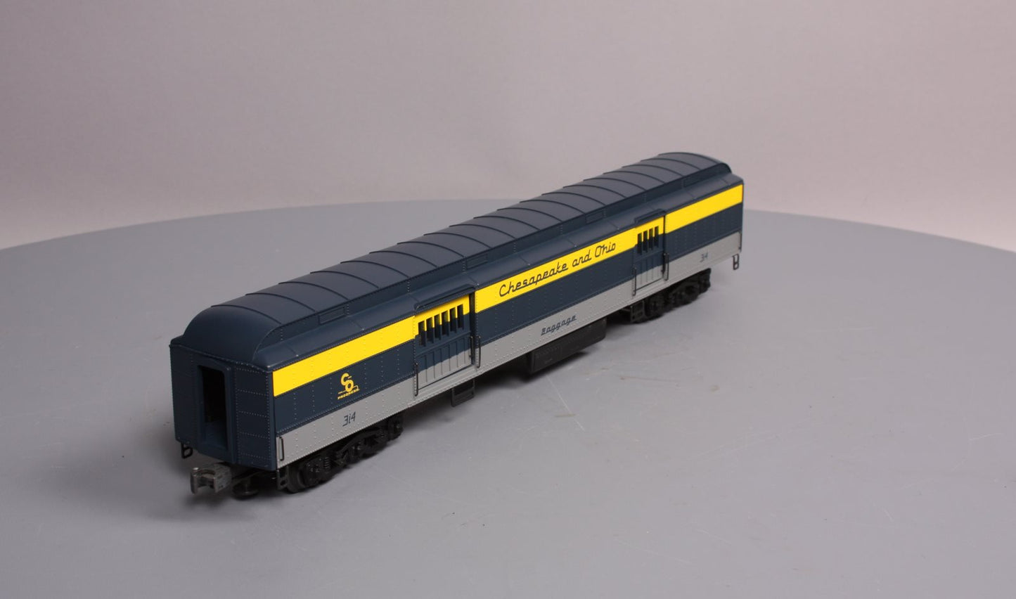 K-Line K4415-0314 O Gauge Chesapeake & Ohio 18" Heavyweight Baggage Car #314 EX/Box