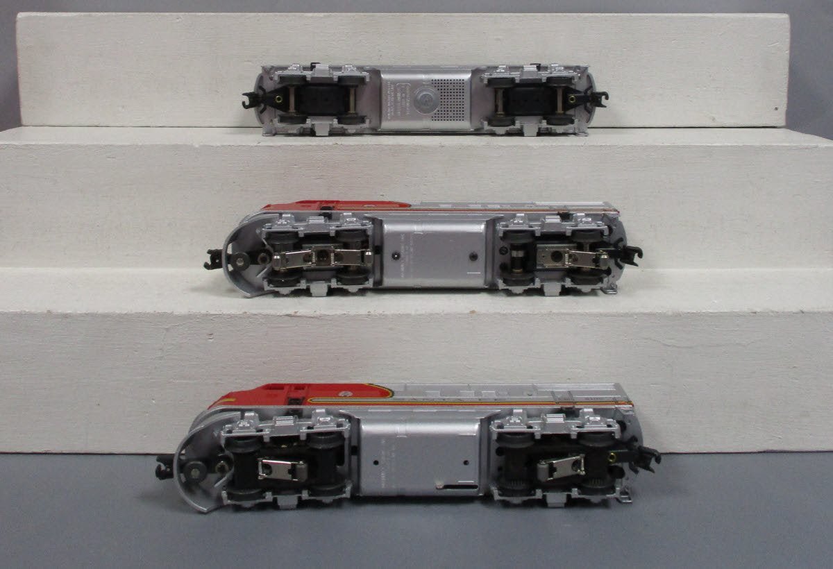 Lionel 6-11711 O Gauge Santa Fe F-3 ABA Diesel Locomotive Set #8100 with RS EX/Box