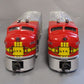 Lionel 6-11711 O Gauge Santa Fe F-3 ABA Diesel Locomotive Set #8100 with RS EX/Box
