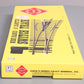 Aristo-Craft 20380 G Scale Stainless Steel Left Hand Manual Switch Turnout NIB