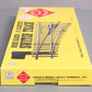 Aristo-Craft 20370 G Scale Stainless Steel Right Hand Manual Switch Turnout NIB