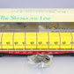 S-Helper 00332 S Gauge ATSF Bulkhead Flatcar w/JM Load #92182 LN/Box