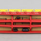 S-Helper 00332 S Gauge ATSF Bulkhead Flatcar w/JM Load #92182 LN/Box
