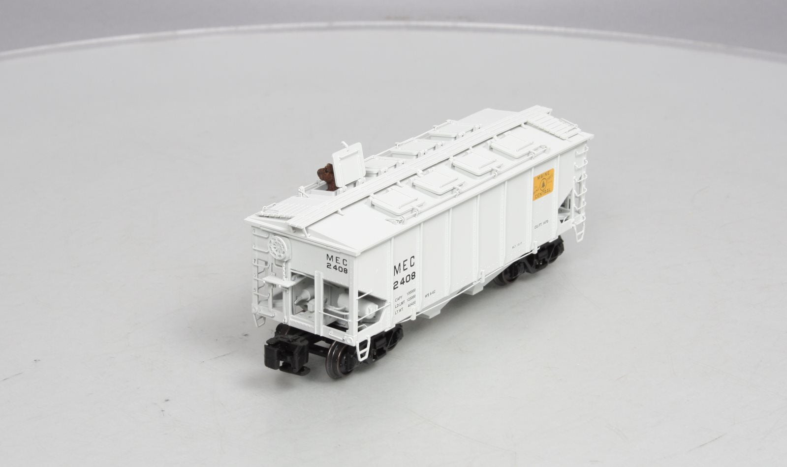 S-Helper 01861 S Gauge MEC 55 Ton Covered Hopper Car #2408 EX/Box