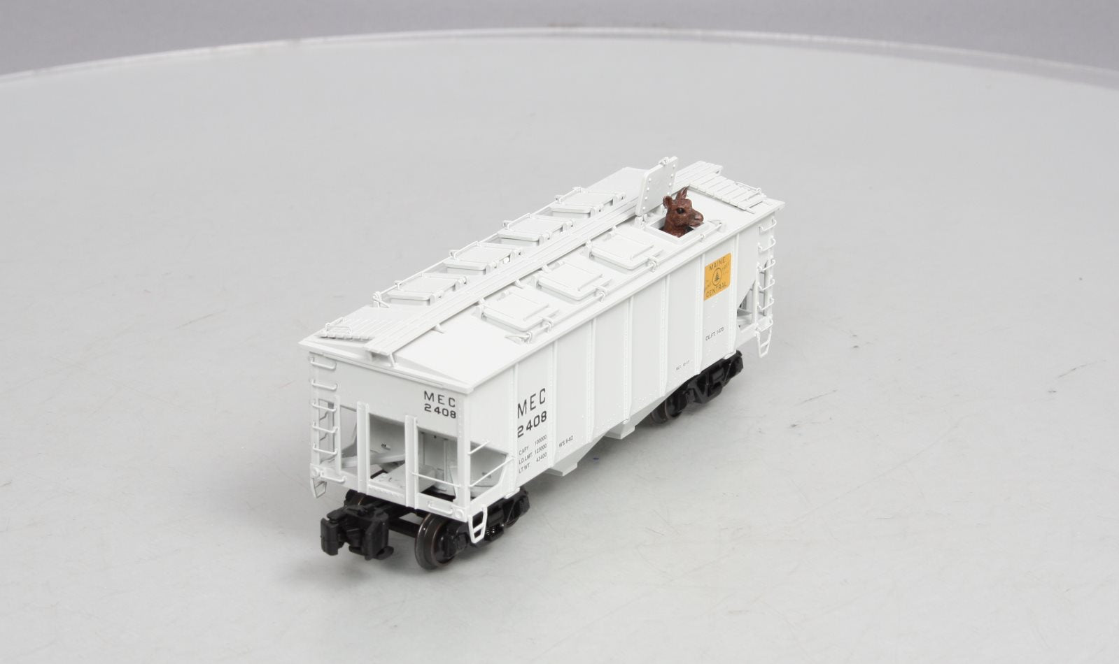 S-Helper 01861 S Gauge MEC 55 Ton Covered Hopper Car #2408 EX/Box
