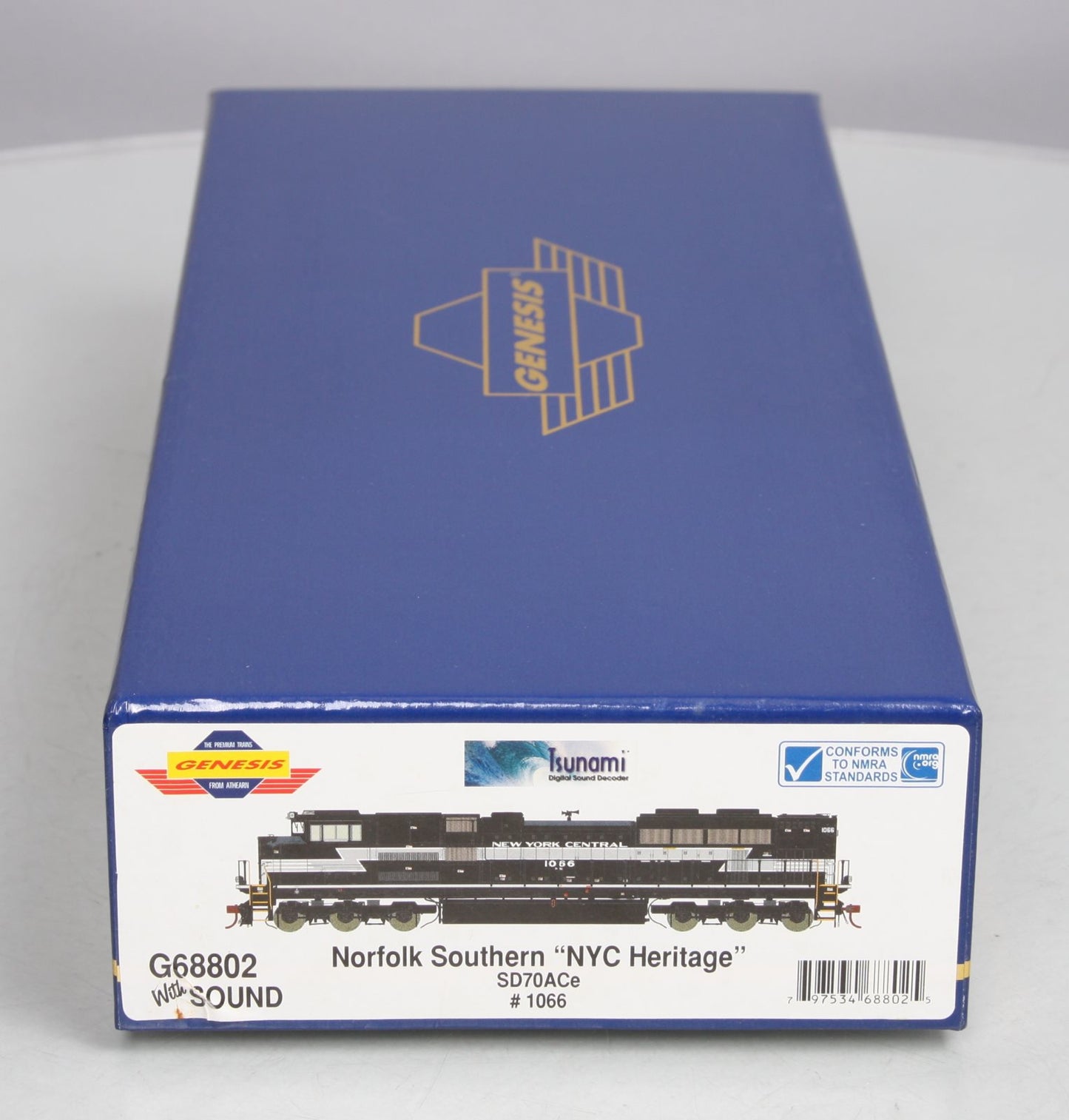 Athearn G68802 HO Scale NS NYC Heritage EMD SD70ACe Diesel #1066 w/DCC & Sound LN/Box