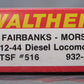 Walthers 932-1306 HO Scale ATSF Fairbanks-Morse H12-44 Diesel Locomotive #516 MT/Box
