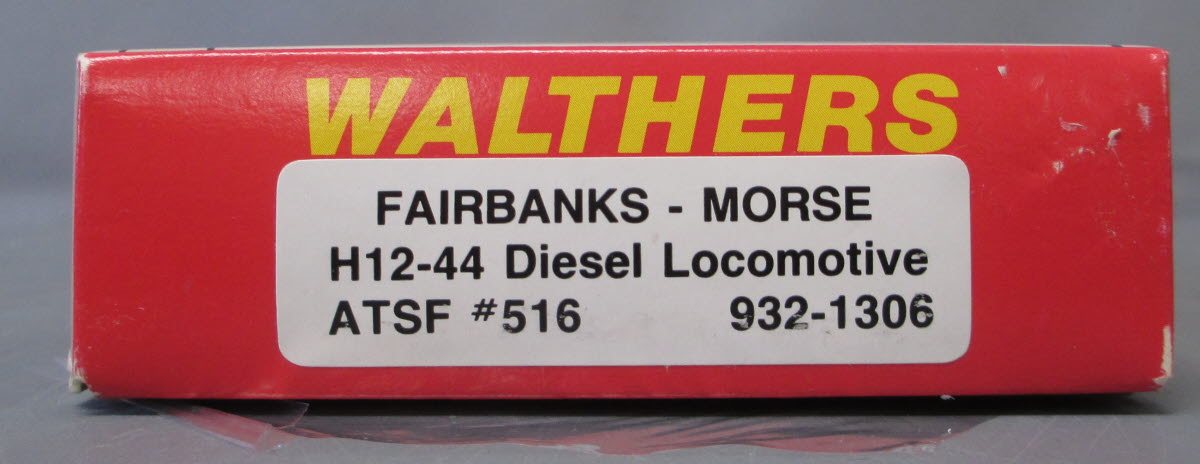Walthers 932-1306 HO Scale ATSF Fairbanks-Morse H12-44 Diesel Locomotive #516 MT/Box