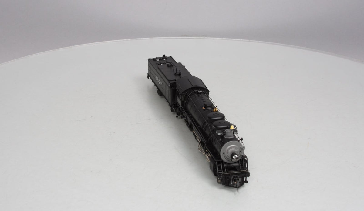 Broadway Limited 81 HO AT&SF 2-10-2 Steam Locomotive #3877 w/DCC & QSI Sound LN/Box