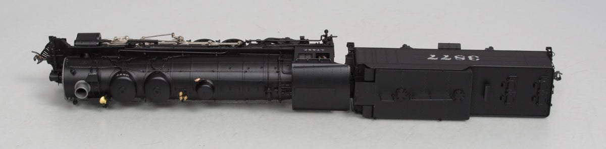 Broadway Limited 81 HO AT&SF 2-10-2 Steam Locomotive #3877 w/DCC & QSI Sound LN/Box
