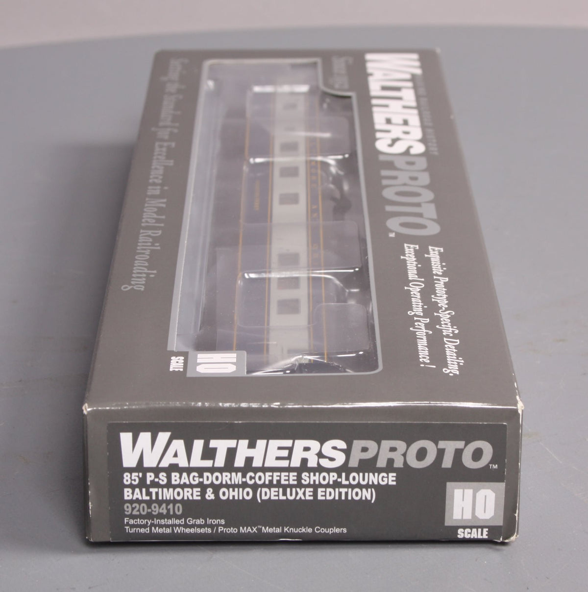 Walthers 920-9410 HO B&O 85' PS Bag-Dorm-Coffee Shop-Lounge LN/Box