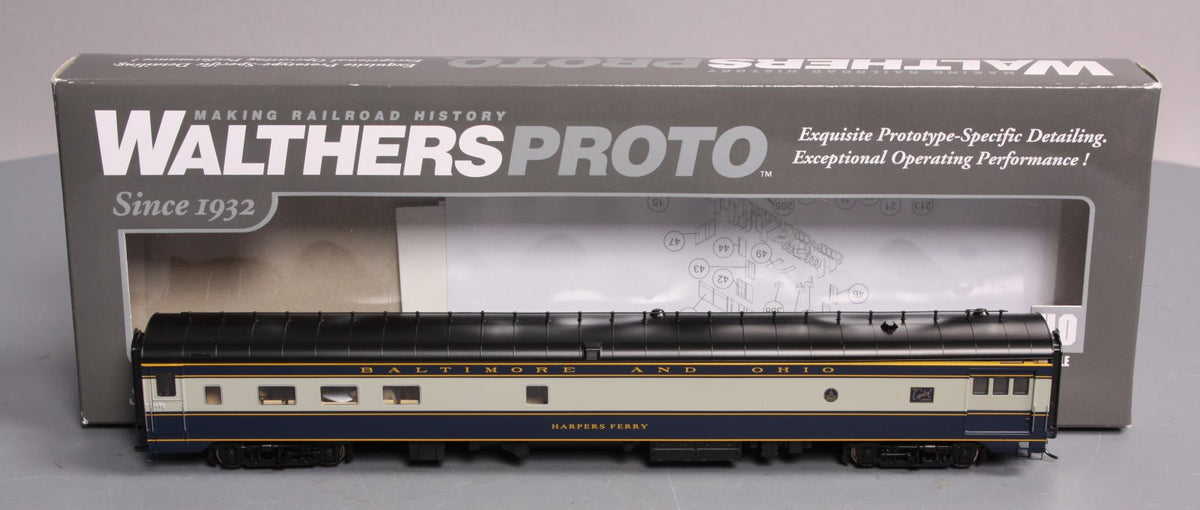 Walthers 920-9410 HO B&O 85' PS Bag-Dorm-Coffee Shop-Lounge LN/Box
