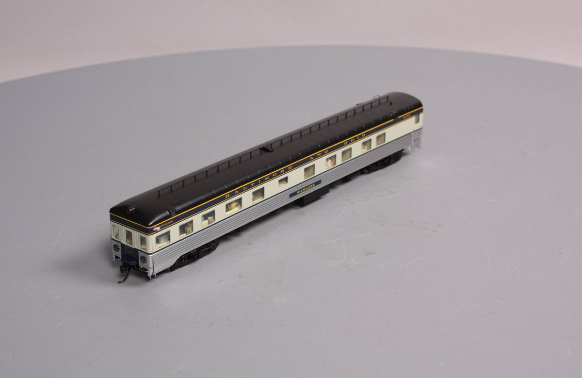 Walthers 920-9419 HO B&O Wawasee 85' Pullman-Standard Lounge-Observation Car LN/Box