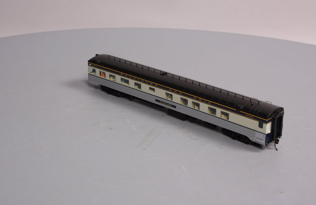 Walthers 920-9419 HO B&O Wawasee 85' Pullman-Standard Lounge-Observation Car LN/Box