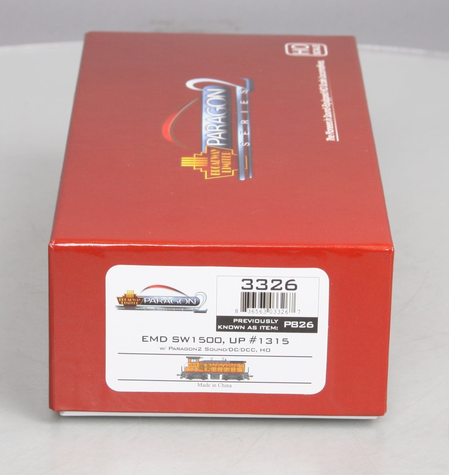Broadway Limited 3326 HO Union Pacific EMD SW1500 Paragon2™ #1315