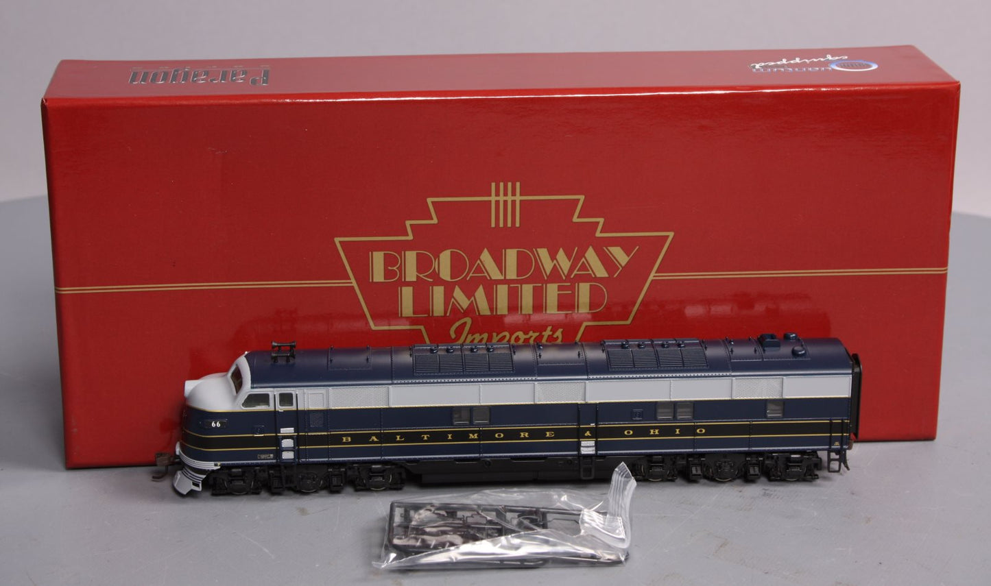 Broadway Limited 606 HO Baltimore & Ohio Paragon™ Series Diesel EMD E7A #80A