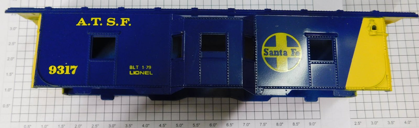 Lionel 9317-3 SF Caboose Body