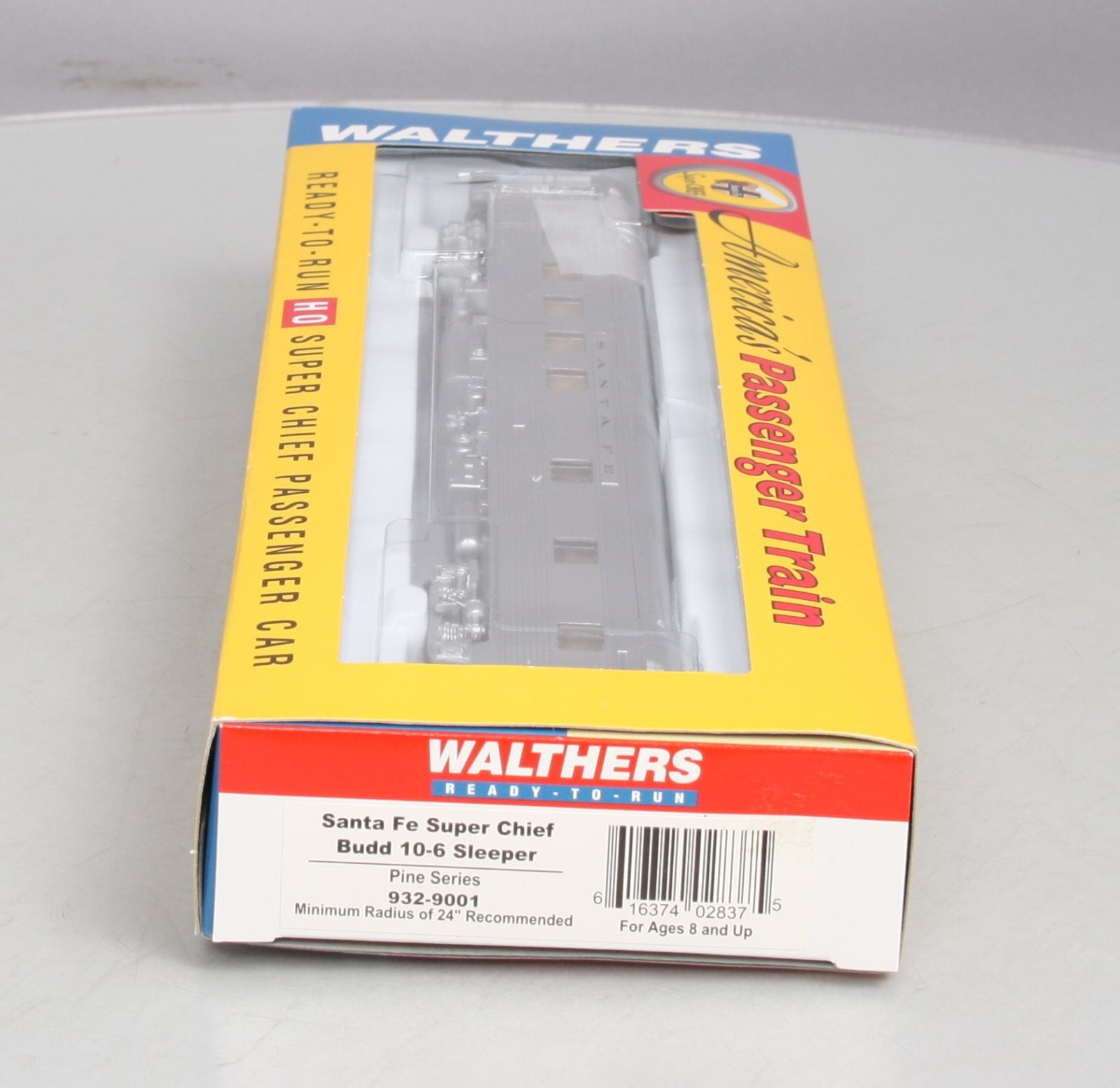 Walthers 932-9001 HO Scale Santa Fe Super Chief Pine Series Budd 10-6 Sleeper LN/Box