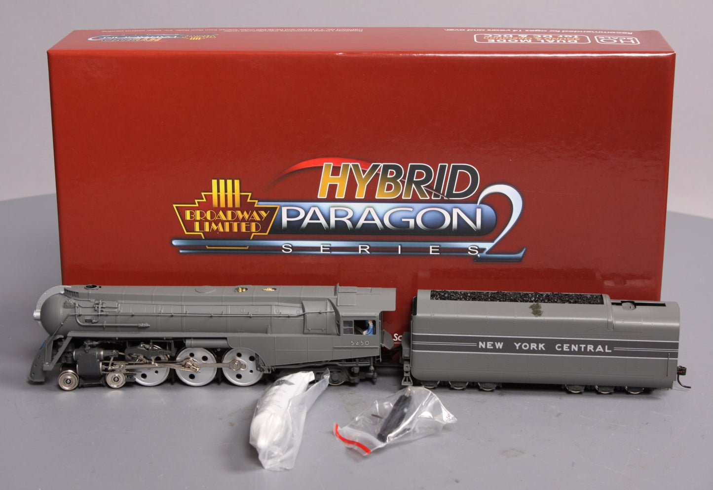 Broadway Limited 1196 HO BRASS NYC Class J3a 4-6-4 Steam Engine #5450 w/DCC/SND