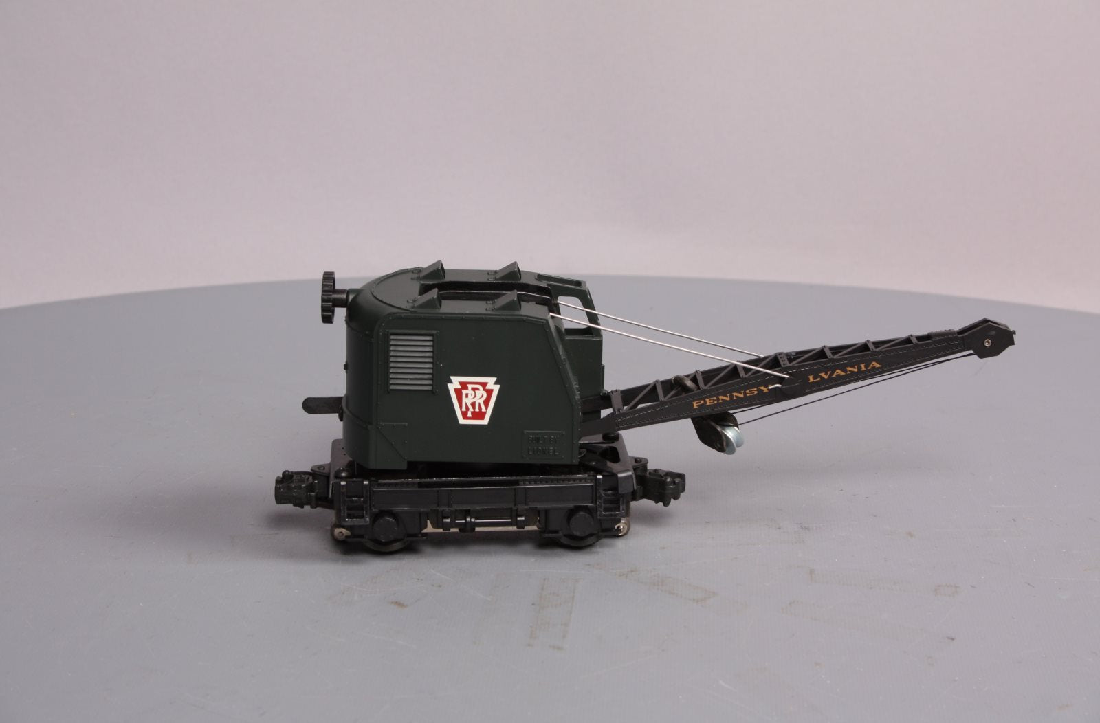 Lionel 6-18410 O Gauge Pennsylvania Operating Burro Crane LN/Box
