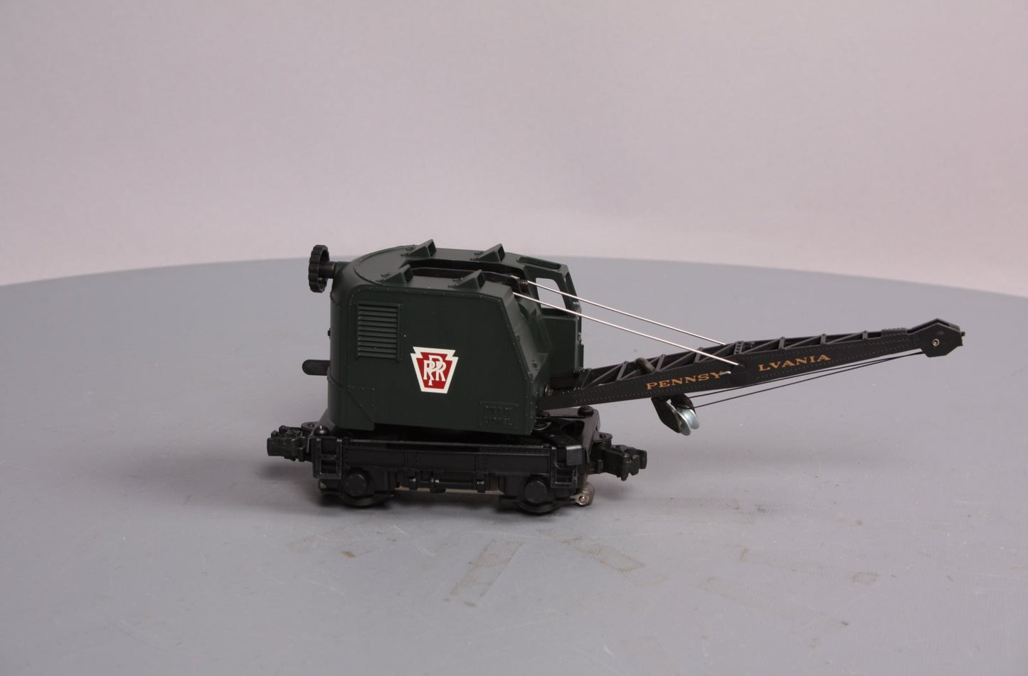 Lionel 6-18410 O Gauge Pennsylvania Operating Burro Crane LN/Box