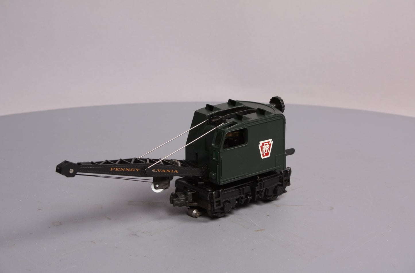 Lionel 6-18410 O Gauge Pennsylvania Operating Burro Crane LN/Box