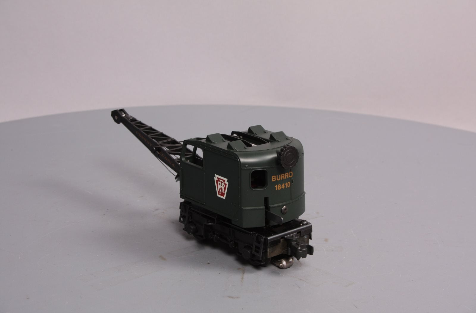 Lionel 6-18410 O Gauge Pennsylvania Operating Burro Crane LN/Box