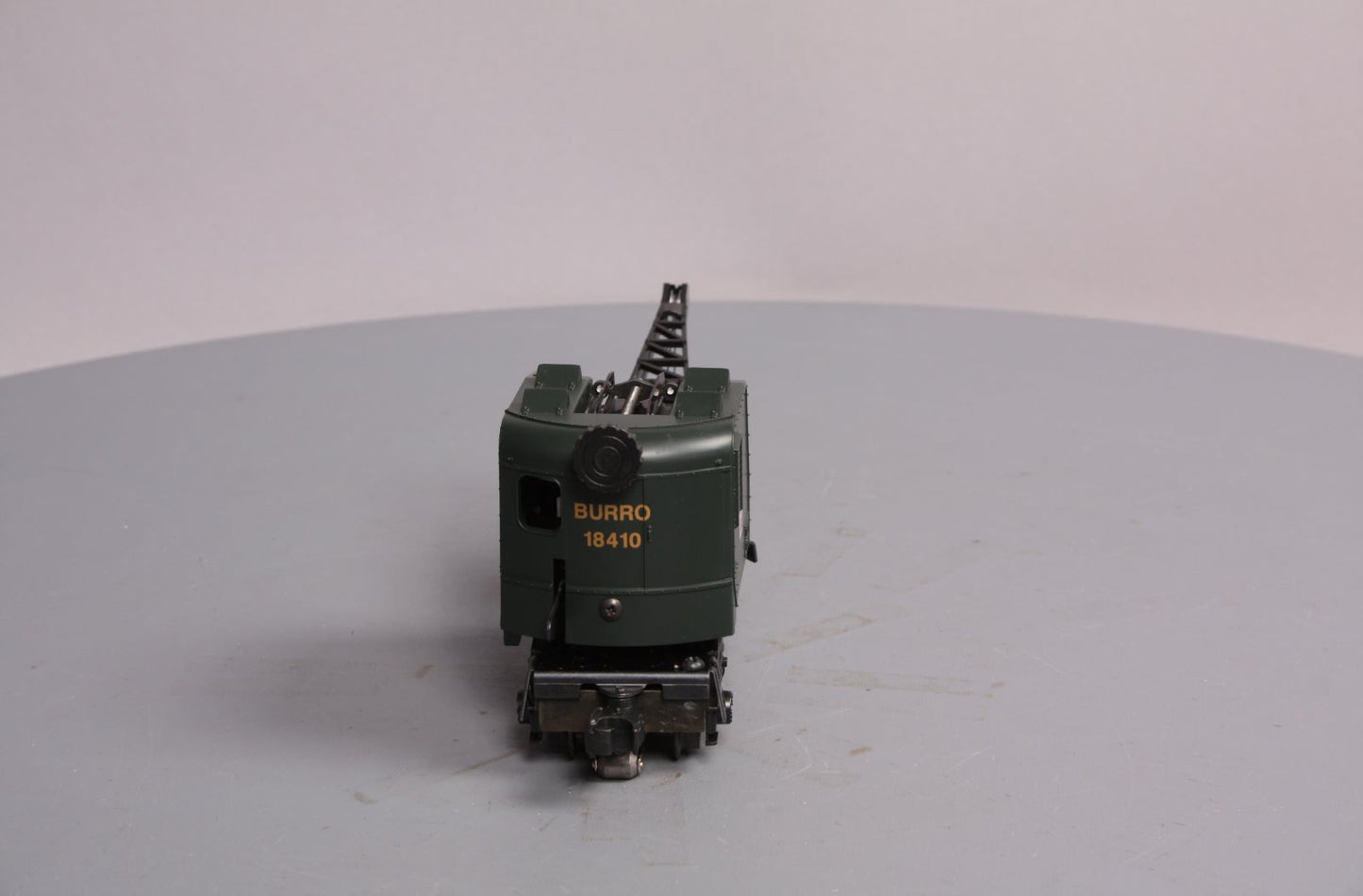 Lionel 6-18410 O Gauge Pennsylvania Operating Burro Crane LN/Box