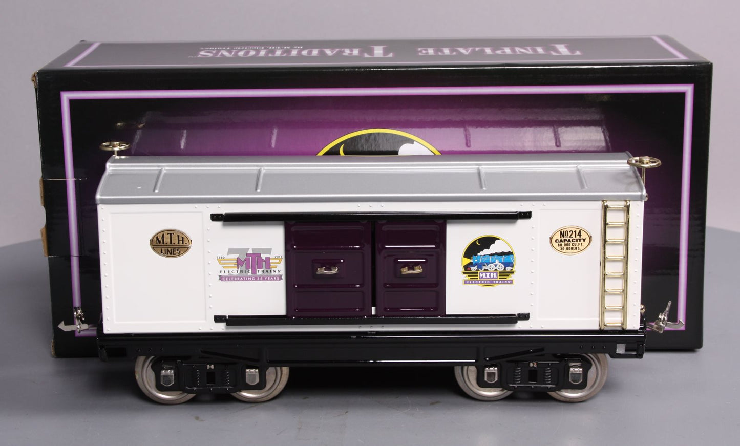 MTH 10-2245 Standard Guage 214 35th Anniversary Boxcar LN/Box