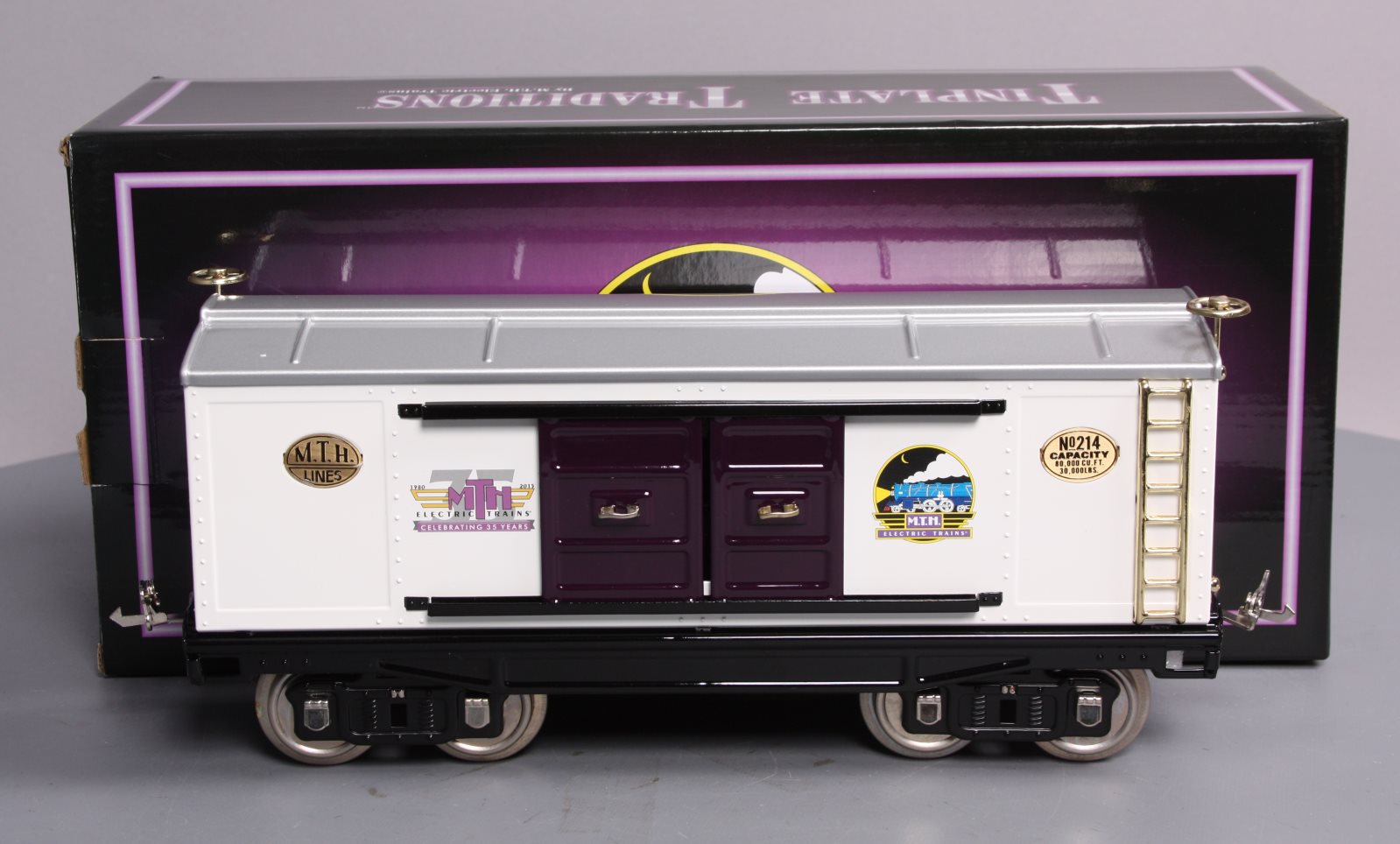 MTH 10-2245 Standard Guage 214 35th Anniversary Boxcar LN/Box