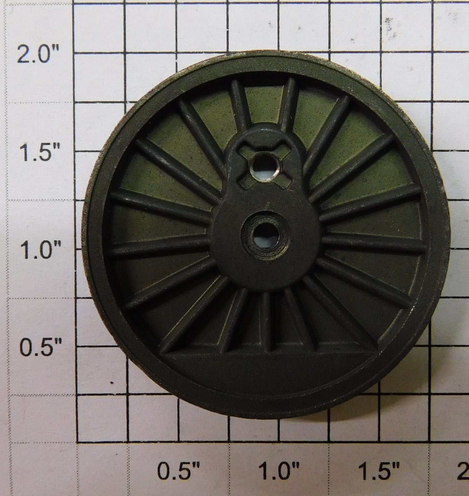 Lionel 6108016011 4-8-4 Blind Driver Wheel - Tapped