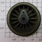 Lionel 1000X-102 Steam Loco Gear Whel with Steel Rim