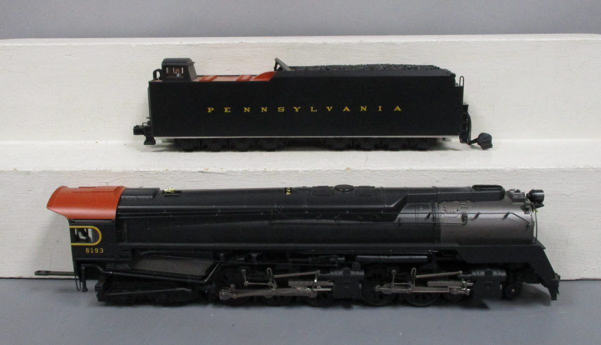 MTH 20-3048-1 O Gauge Pennsylvania 4-4-6-4 Q2 Steam Engine w/PS2 #6193 LN/Box