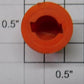 Lionel S-25 Orange Transformer Push Button