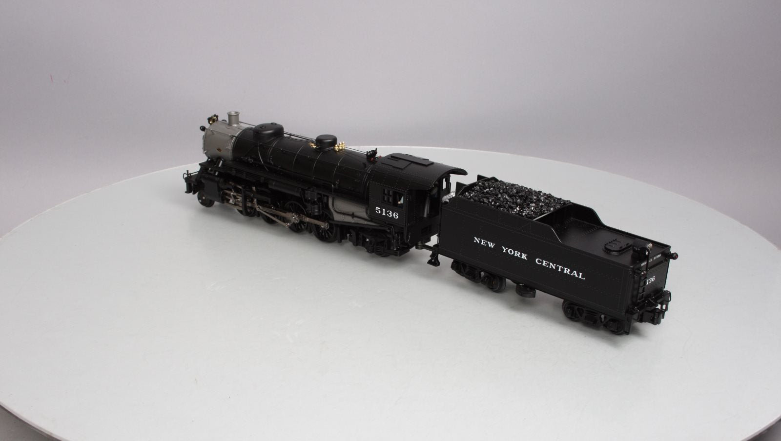 MTH 20-3051-1 O Gauge NYC Mikado Steam Engine & Tender w/PS2 #5136 LN/Box