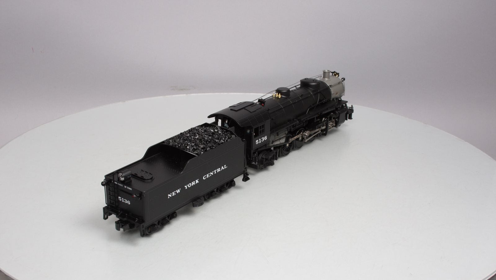 MTH 20-3051-1 O Gauge NYC Mikado Steam Engine & Tender w/PS2 #5136