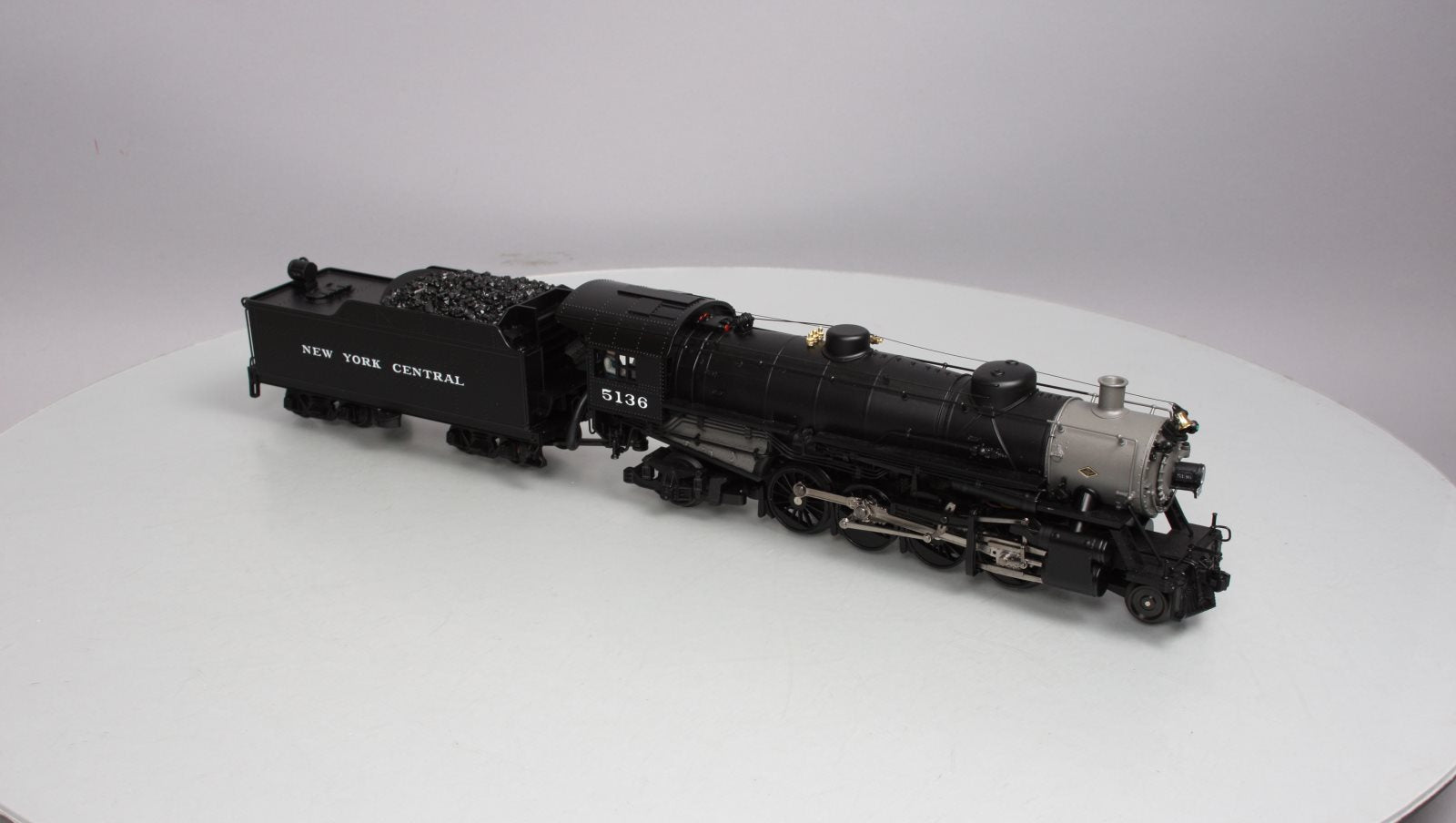 MTH 20-3051-1 O Gauge NYC Mikado Steam Engine & Tender w/PS2 #5136 LN/Box