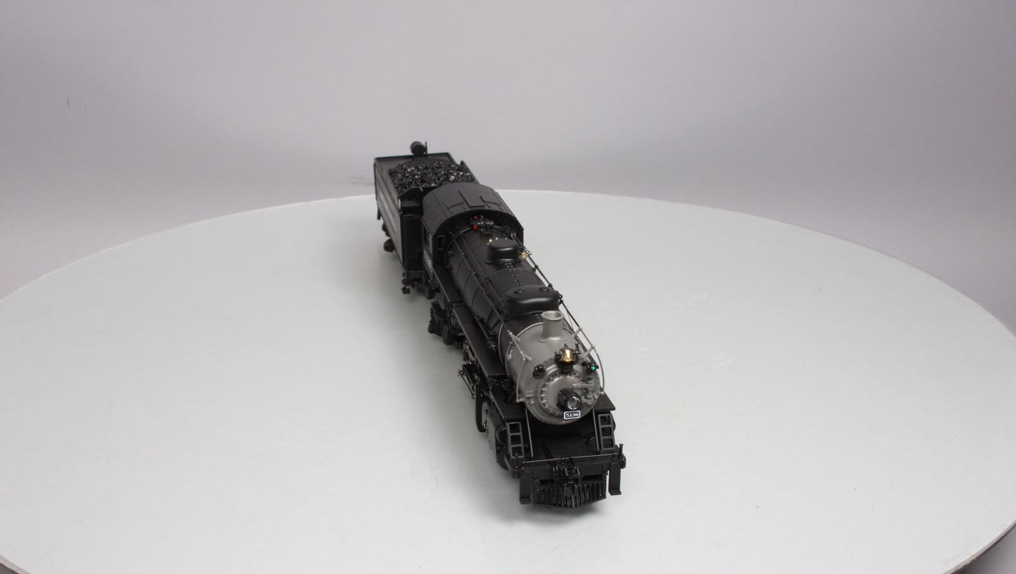 MTH 20-3051-1 O Gauge NYC Mikado Steam Engine & Tender w/PS2 #5136 LN/Box