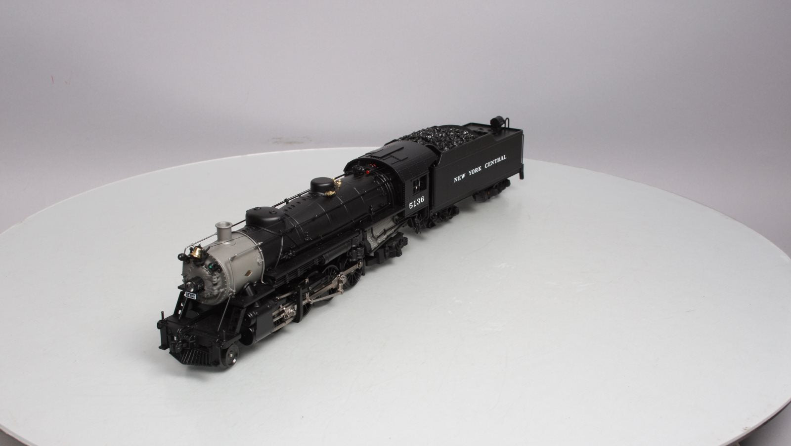 MTH 20-3051-1 O Gauge NYC Mikado Steam Engine & Tender w/PS2 #5136 LN/Box