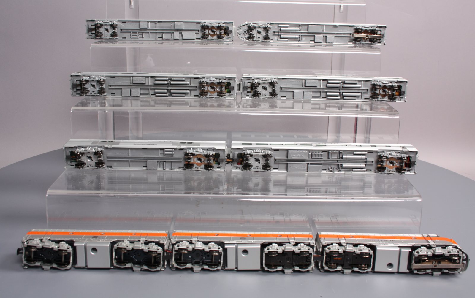 Marklin 26600 HO Scale California Zephyr F7 ABB Diesel Train Set LN/Box
