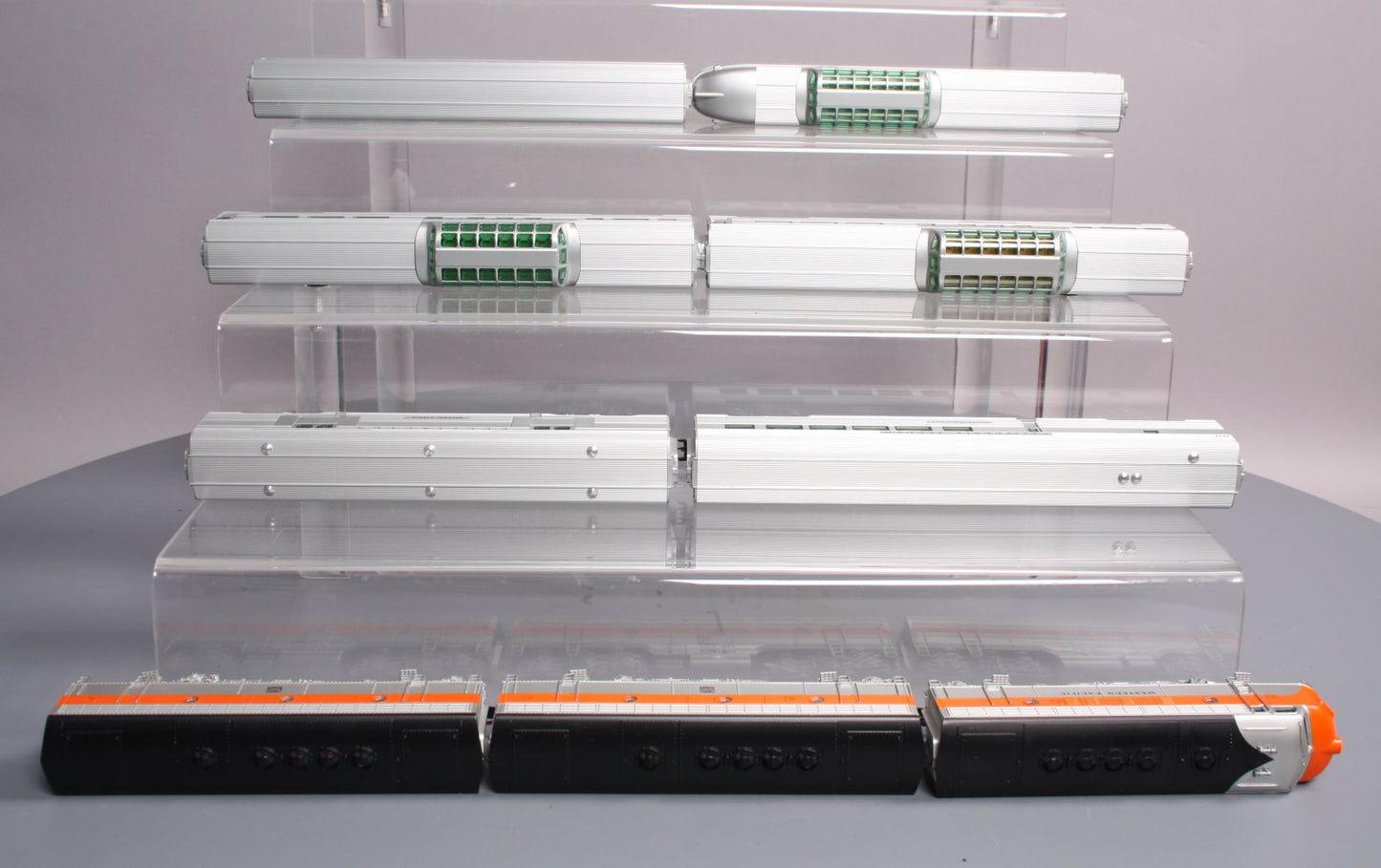 Marklin 26600 HO Scale California Zephyr F7 ABB Diesel Train Set LN/Box